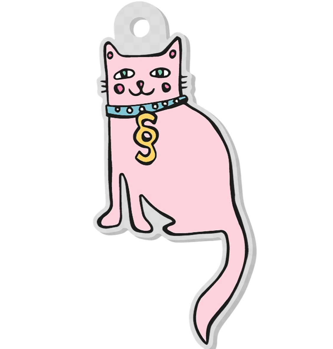 KEYCHAIN | Happy Tax Cat