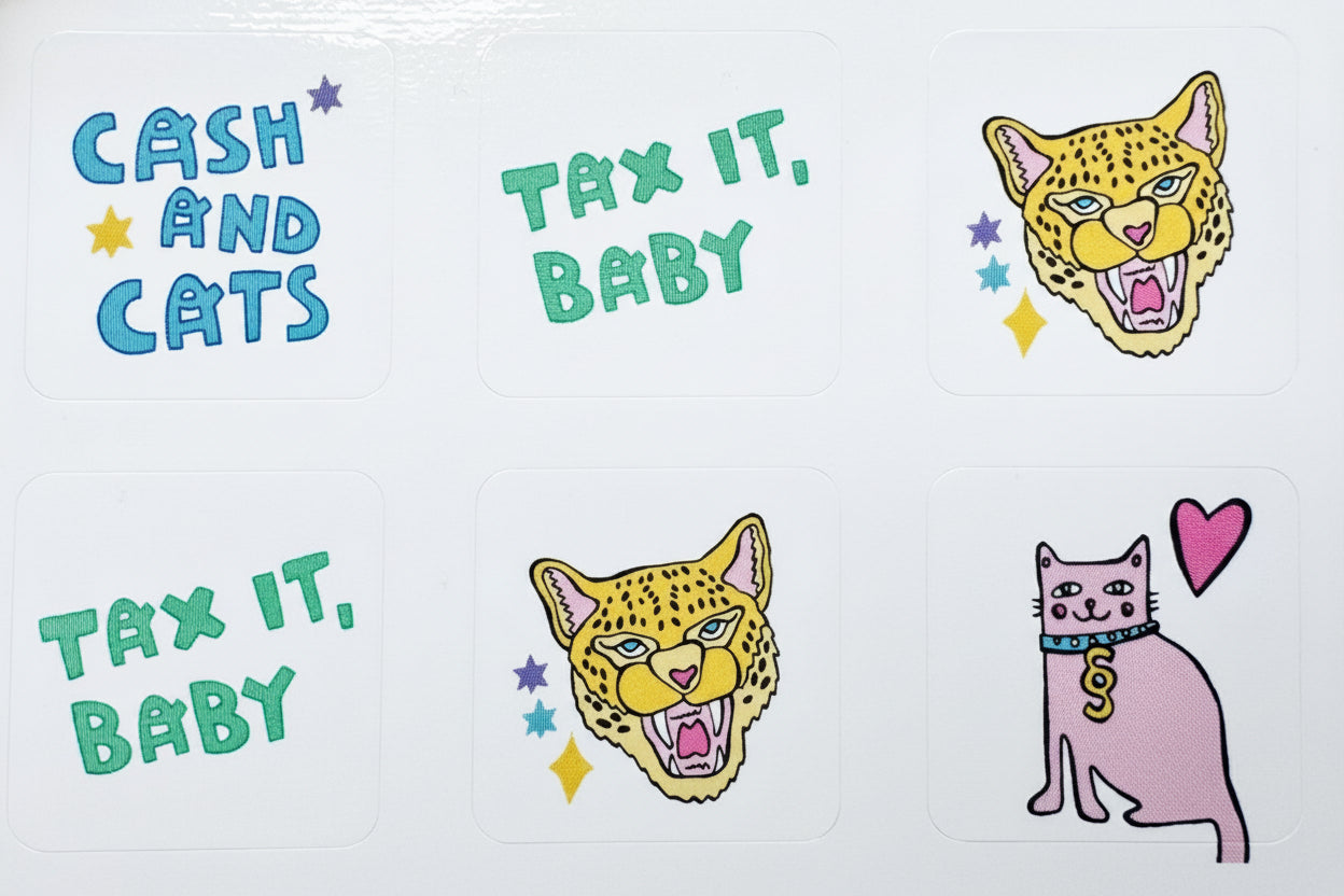 STICKER | 6x Klein Green/Yellow