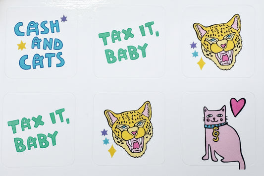 STICKER | 6x Klein Green/Yellow